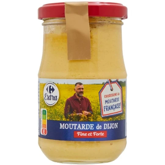 Moutarde de Dijon fine et forte