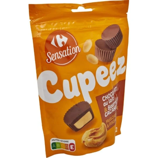 Biscuits au chocolat & beurre de cacahuete