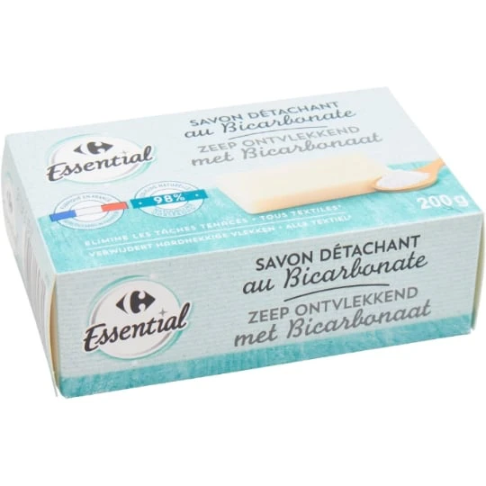 Savon détachant au bicarbonate