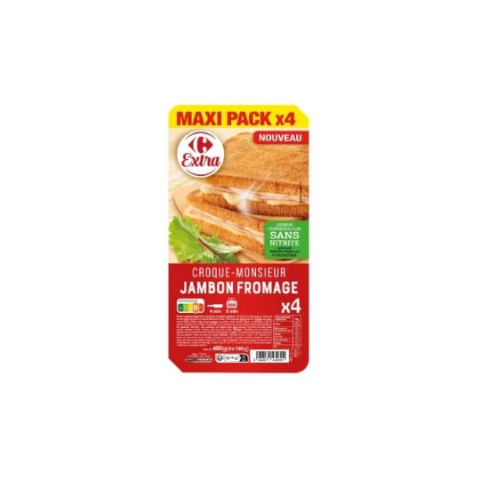 Croque-monsieur jambon fromage