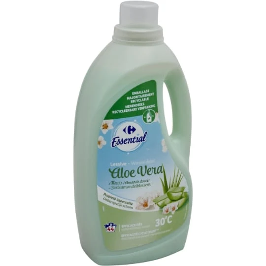 Lessive liquide aloe vera