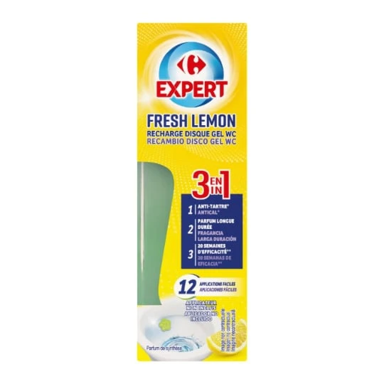 Gel WC recharge disc citron