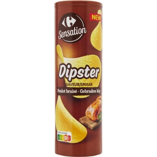 Chips Tuiles poulet braisé