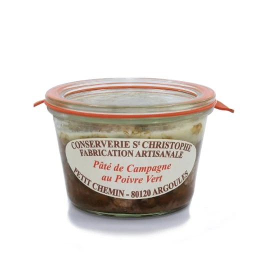 Pâté  de Campagne au Poivre Vert