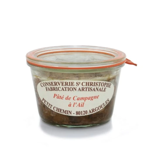 Pâté  de compagne  à l'Ail