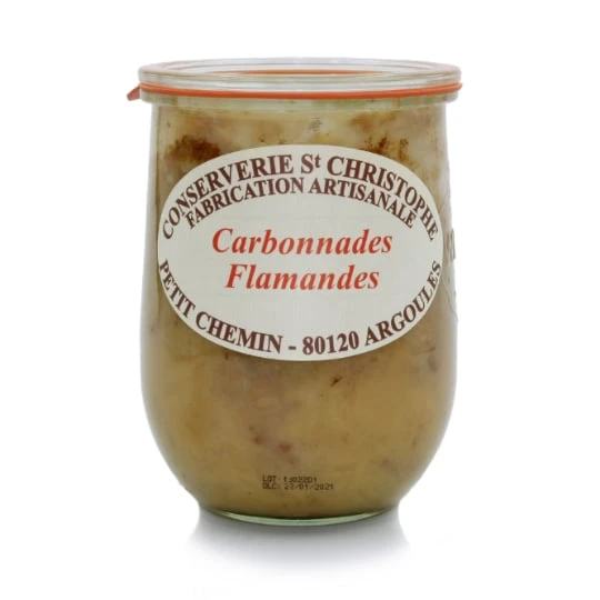 Plat cuisiné carbonnades Flamandes