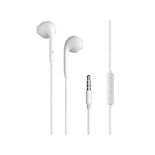 Ecouteur   filaire Jack 3.5mm - KPBOUTONJACKRW - Blanc