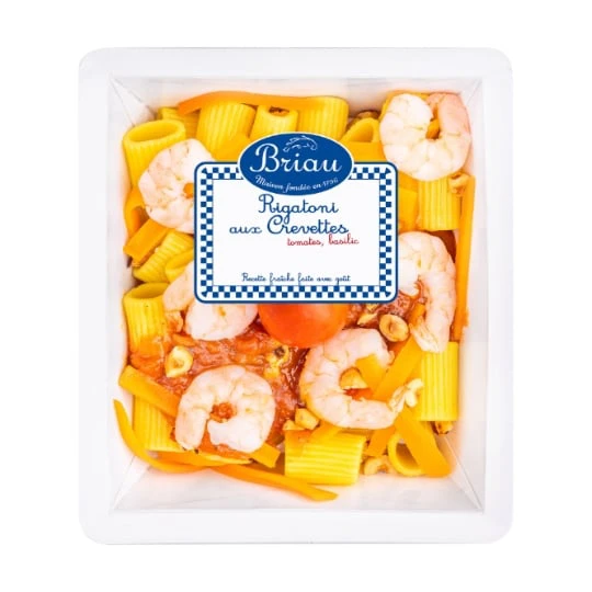 Rigatoni aux crevettes