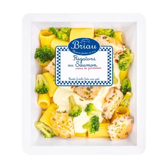 Rigatoni au saumon