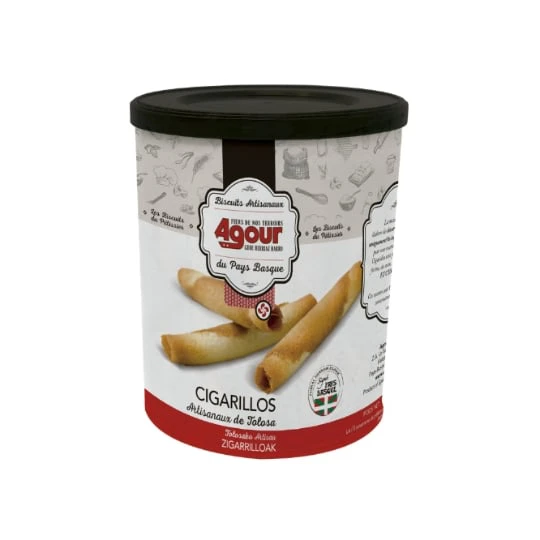 Biscuits cigarillos artisanaux de Tolosa