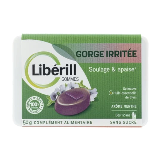 Complément Alimentaire  Gorges Irritée - Soulage & Apaise arôme Menthe