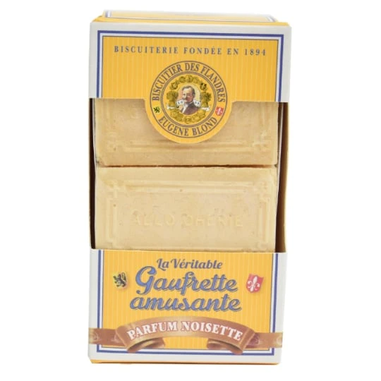 Gaufrettes amusantes au chocolat