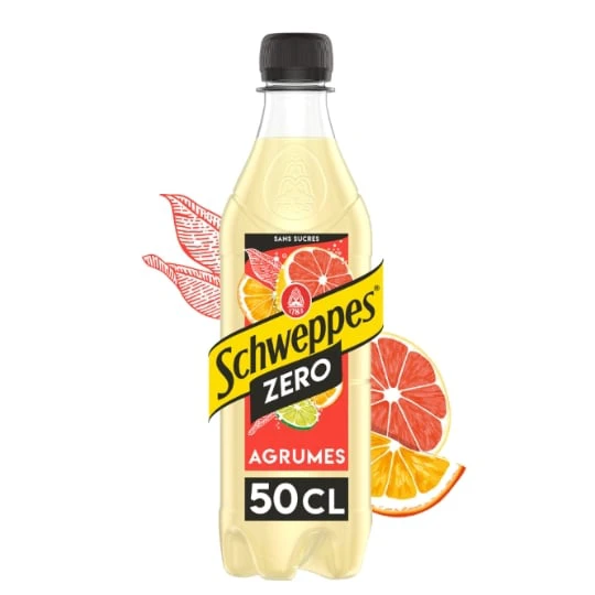 Soda Zero saveur Agrumes