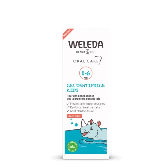 Dentifrice Enfant 6 ans Goût agréable Anti-caries Bio