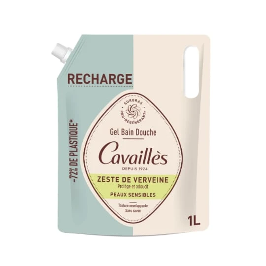 Recharge Gel Bain Douche Zeste de Verveine