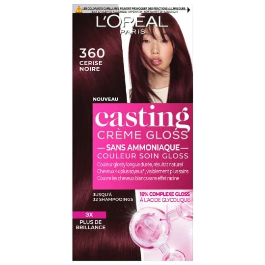 Coloration sans Ammoniaque 360 Cerise Noire