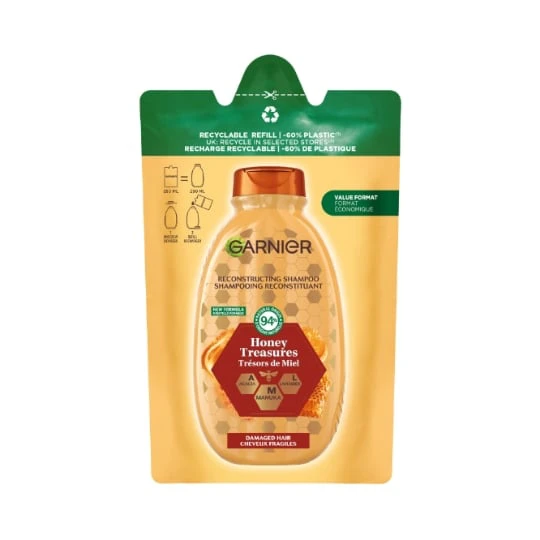 Shampoing Reconstituant Cheveux Fragiles Miel Ultra Doux