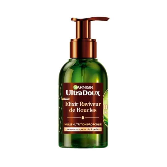 Huile Capillaire Elixir Raviveur de Boucles - Nutrtion Profonde