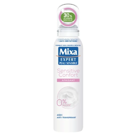 Déodorant spray Anti-transpirant 48h Sensitive Confort Apaisant