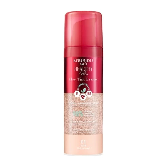 Fond de teint Liquide Teinte Très Clair (01) Healthy Mix Glow Tint Essence Clean & Vegan