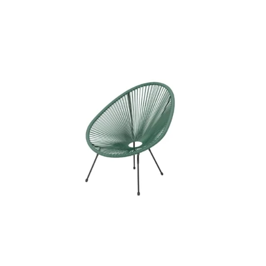 Fauteuil de Jardin en Fibre tréssée Acapulco Vert