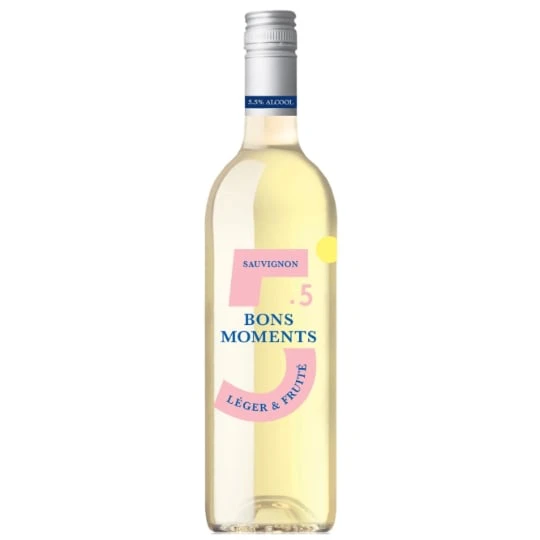 Vin Blanc Sauvignon Léger et Fruité 5,5%