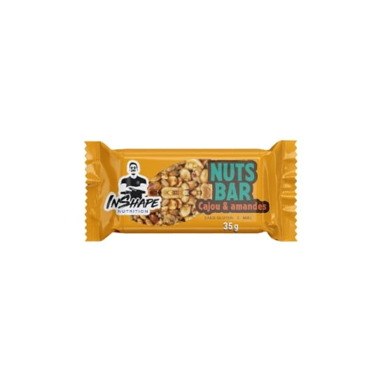 Barre Energétique Noix de Cajou & Amandes
