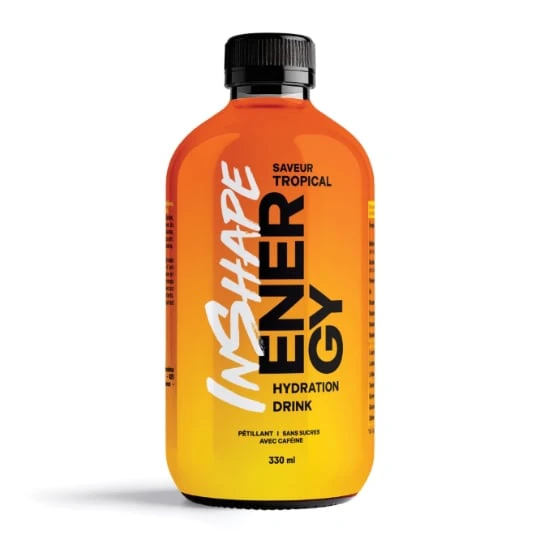Boisson Pétillante Energy Saveur Tropical