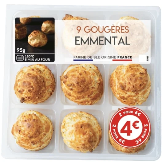 Gougères Emmental