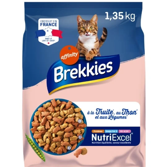 Croquettes pour chat adulte poisson