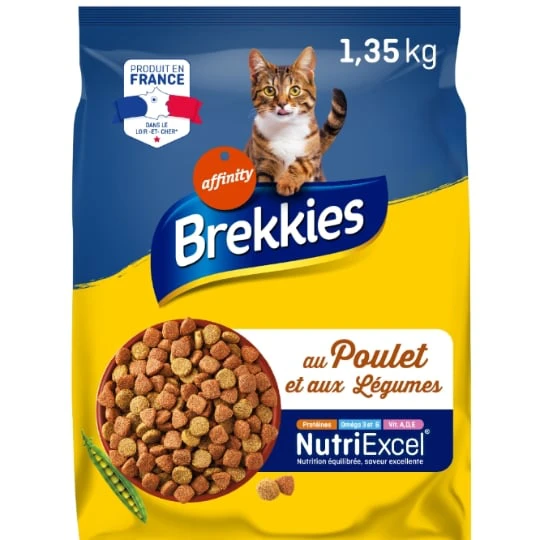 Croquettes pour chat adulte viande
