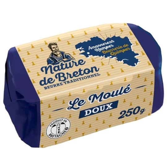 Beurre de Bretagne le Moulé Doux