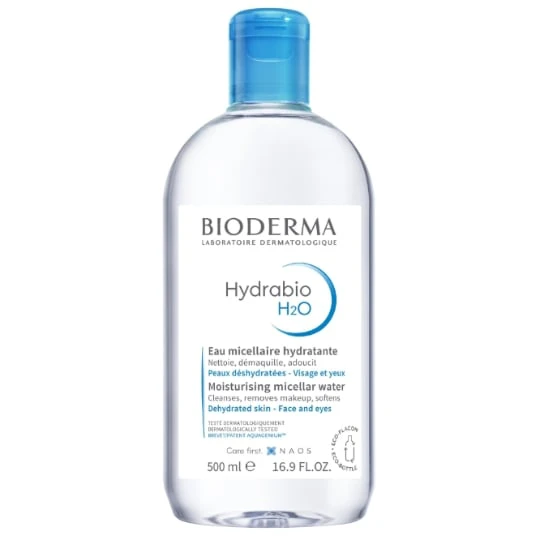 Eau micellaire Visage Yeux Peau Déshydratée Nettoyante Démaquillante Hydrabio H2O
