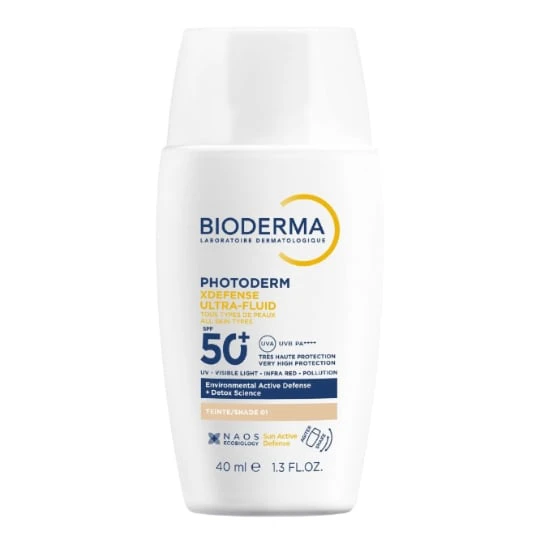 Crème solaire Teinté Très Haute Protection Spf 50+ Résistant à l'Eau