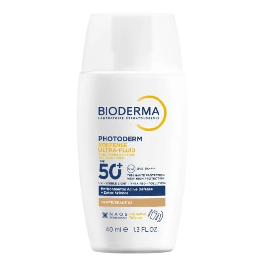 Crème solaire Teinté Visage Spf 50+ Ultra Fluide