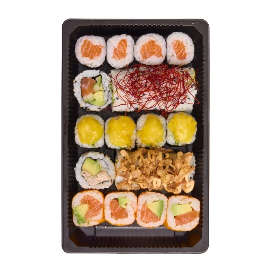 Sushi roll spring box