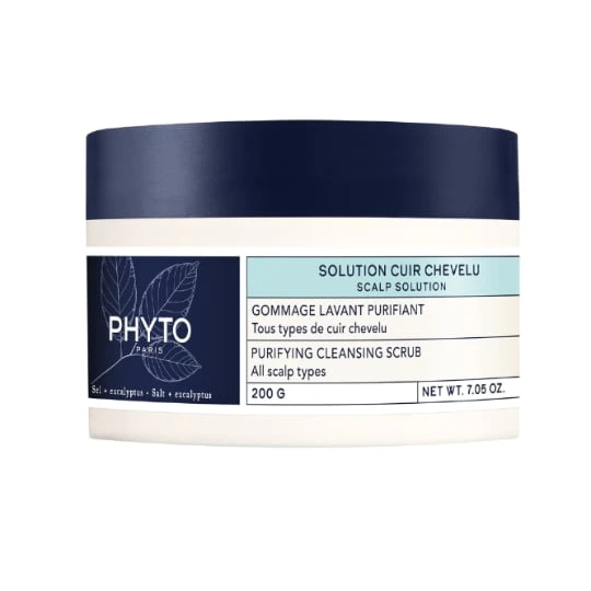 Soin cheveux Lavant Purifiant Exfoliant aux Cristaux de Sel Marin