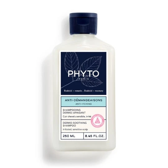 Shampoing Anti-démangeaisons Dermo Apaisant Cuir Chevelu Sensible Irrité et Sec