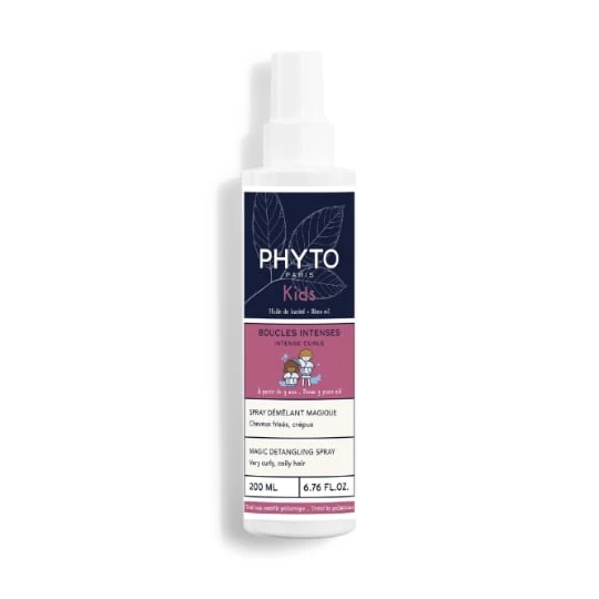 Crème Enfant Spray Démêlant Boucles Intenses Cheveux Frisés et Crépus à l'Huile de Karité