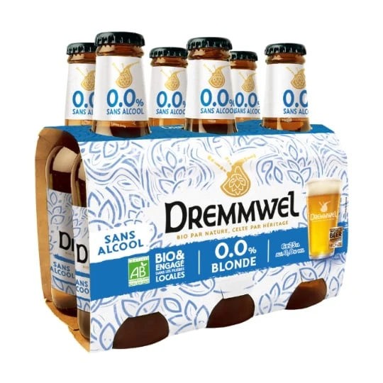 Bière Sans Alcool Blonde 0,0% Bio