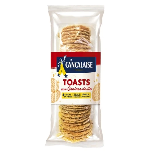 Toasts aux Graines de Lin