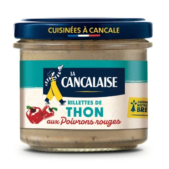 Rillette de thon  aux poivrons grillés