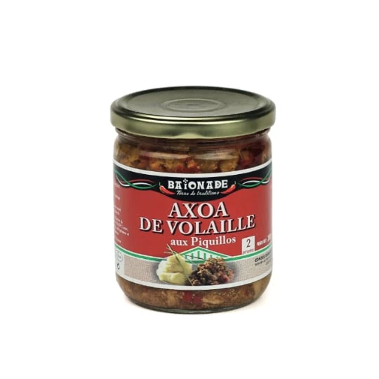 Plat cuisiné Axoa volailles Piquillos