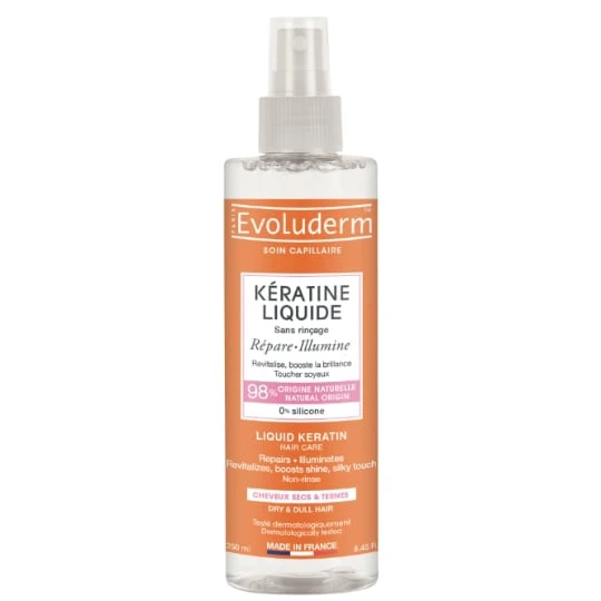 Soin Capillaire Kératine Liquide Sans Rinçage