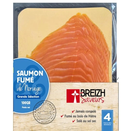Saumon Fumé de Norvège Grande Sélection