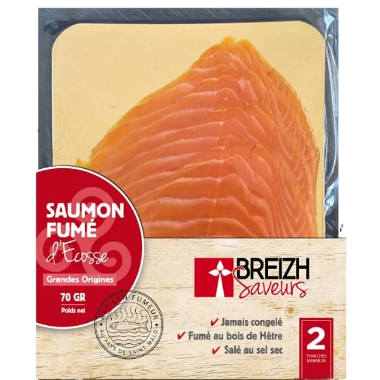 Saumon Fumé d'Ecosse Grandes Origines