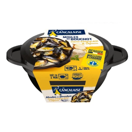 Cocotte de Moules Française Cuisinées à la Crème d'Isigny
