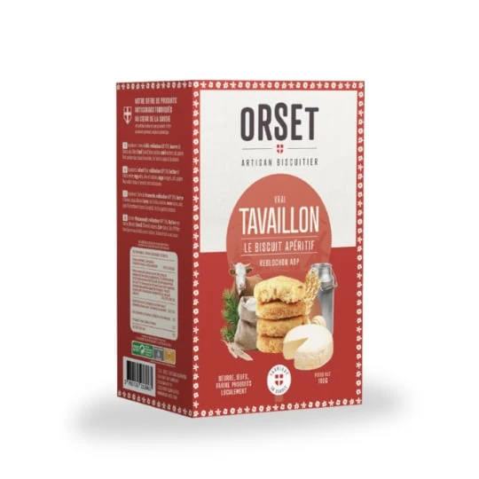 Biscuits apéritifs tavaillon reblochon