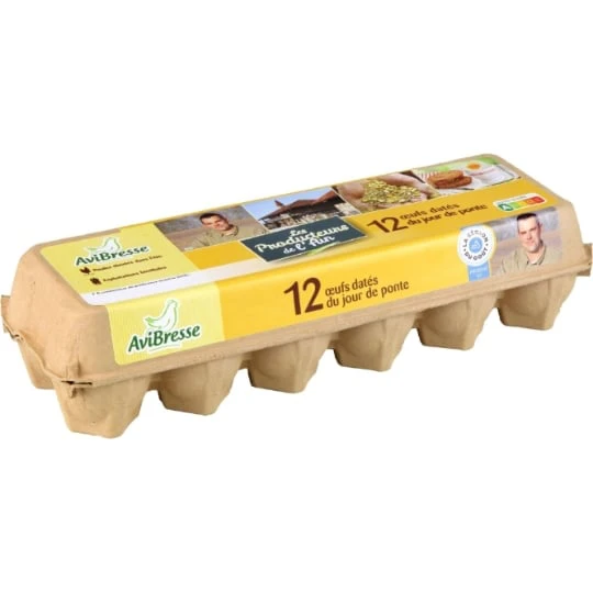 Œufs datés du jour de ponte