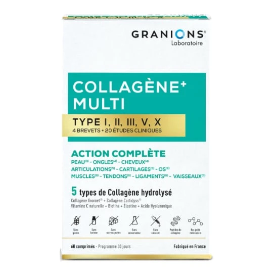 Collagène Multi Peau Ongles et Cheveux